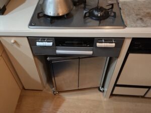 茨城キッチン取付け隊　ガスオーブンを後付　施工前
